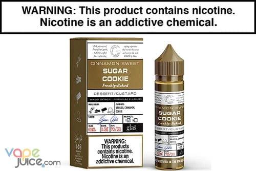 Sugar Cookie by Glas Basix Series - 60ML - Vape Juice