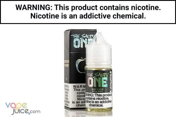 SWEET & SOUR APPLE BERRY BY THE SALTY ONE 30ML SWEET & SOUR APPLE BERRY BY THE SALTY ONE 30ML