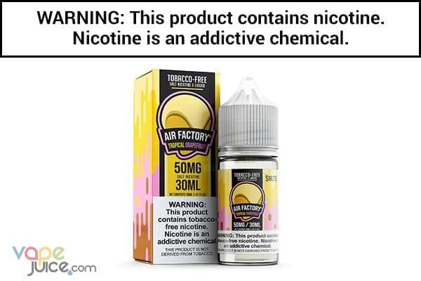 Tropical Grapefruit by Air Factory Synthetic Salt - 30ML - Vape Juice