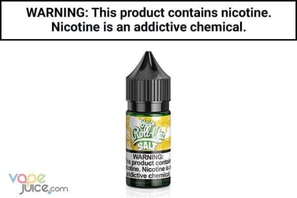 VANILLA ALMOND TOBACCO BY JUICE ROLL UPZ SALT 30ML VANILLA ALMOND TOBACCO BY JUICE ROLL UPZ SALT 30ML