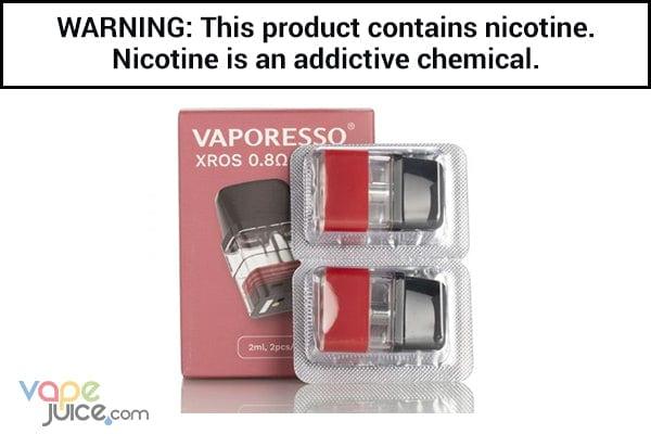 Vaporesso XROS Replacement Pods - Vape Juice
