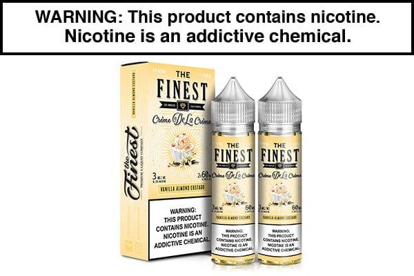 VANILLA ALMOND CUSTARD BY THE FINEST 120ML VANILLA ALMOND CUSTARD BY THE FINEST 120ML