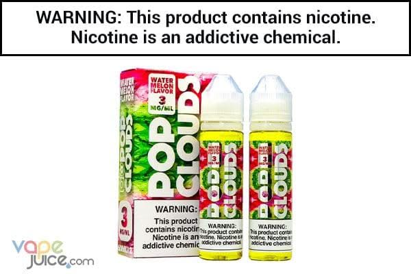 WATERMELON BY POP CLOUDS 120ML - Vape Juice