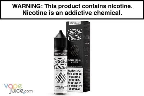 Watermelon Cream - Coastal Clouds 60ml - Vape Juice