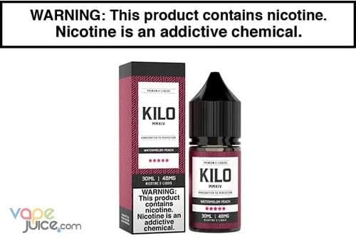 Watermelon Peach by KILO Salt - 30ML - Vape Juice
