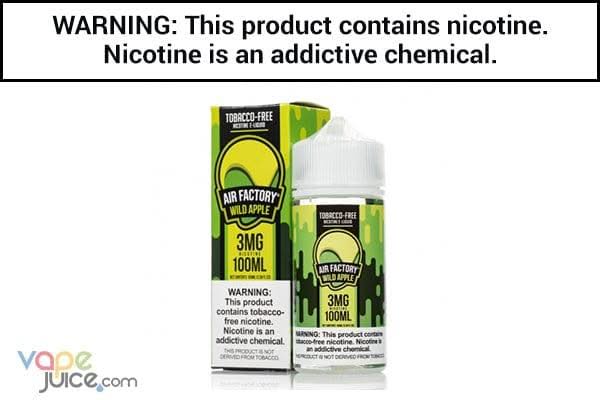 Wild Apple by Air Factory Synthetic - 100ML - Vape Juice
