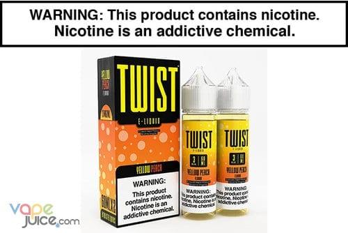 Yellow Peach by Twist E-Liquid - 120ML - Vape Juice
