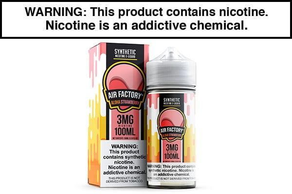 Aloha Strawberry by Air Factory Synthetic - 100ML - Vape Juice