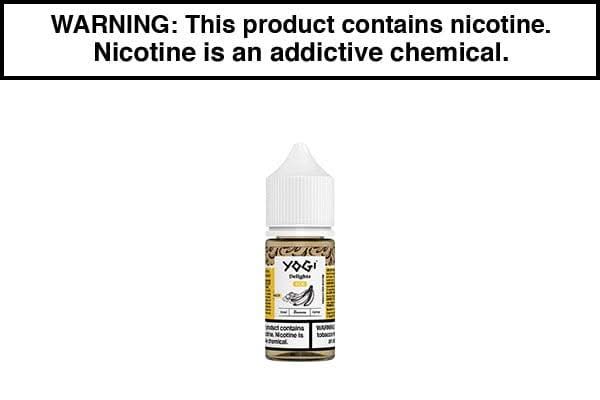 Banana Ice by Yogi Delights Salt - 30ML - Vape Juice