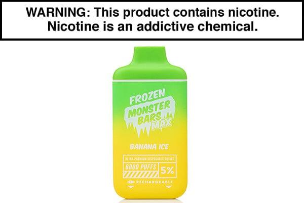 Monster Bar MAX 6000 Puff Disposable Vape - 5% - Vape Juice