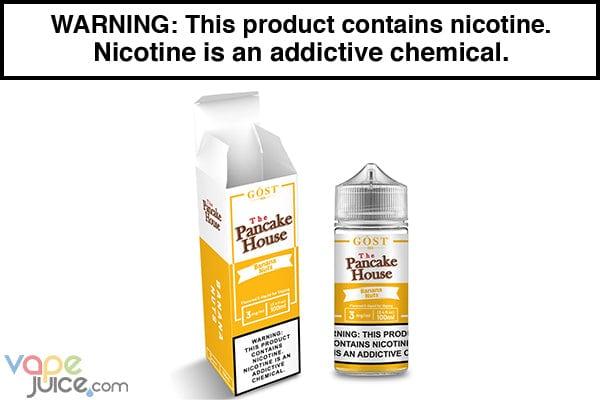 Banana Nuts - The Pancake House 100ml - Vape Juice