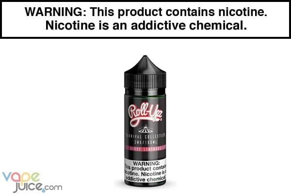BERRY LEMONADE BY JUICE ROLL UPZ CARNIVAL 100ML BERRY LEMONADE BY JUICE ROLL UPZ CARNIVAL 100ML