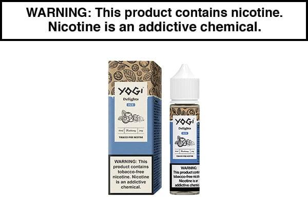 Blueberry Ice by Yogi Delights - 60ML - Vape Juice