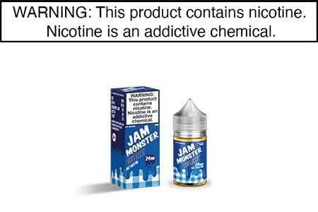 BLUEBERRY BY JAM MONSTER SALT NIC 30ML