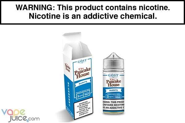 Blueberry Flapjacks - The Pancake House 100ml - Vape Juice