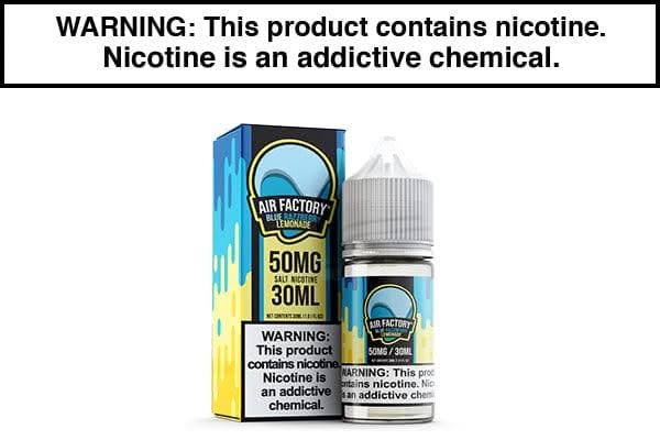 Blue Razzberry Lemonade by Air Factory Salt