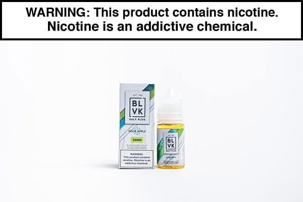 SOUR APPLE ICE BY BLVK UNICORN SALT 30ML