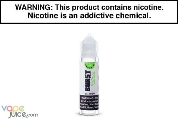Citrus by Burst E Liquid 60ML/100ML - Vape Juice