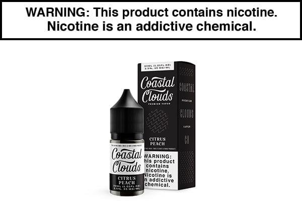CITRUS PEACH BY COASTAL CLOUDS SALT 30ML CITRUS PEACH BY COASTAL CLOUDS SALT 30ML