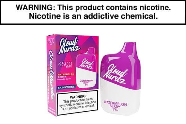 Cloud Nurdz 4500 Puff 5% Disposable Vape - $9.99 - Vape Juice