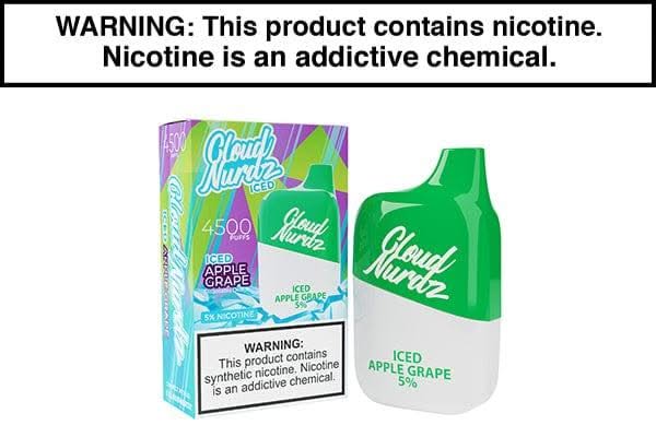 Cloud Nurdz 4500 Puff 5% Disposable Vape - $9.99 Cloud Nurdz 4500 Puff 5% Disposable Vape - $9.99