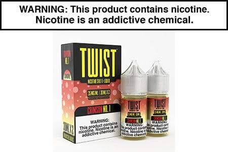 CRIMSON NO. 1 BY TWIST SALT 60ML CRIMSON NO. 1 BY TWIST SALT 60ML