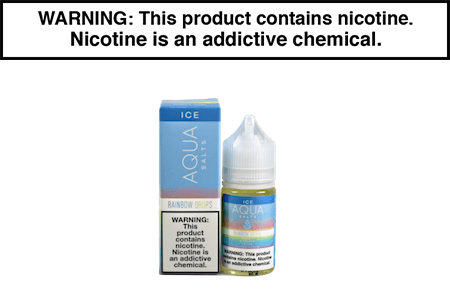 DROPS MENTHOL BY AQUA SALT 30ML DROPS MENTHOL BY AQUA SALT 30ML