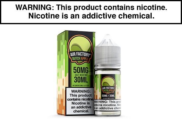 Dutch Apple by Air Factory Salt - 30ML - Vape Juice