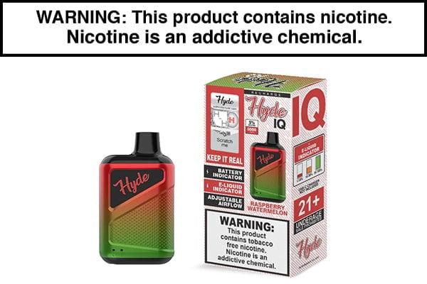 Hyde IQ 5000 Puff Disposable Vape - 8ML Hyde IQ 5000 Puff Disposable Vape - 8ML