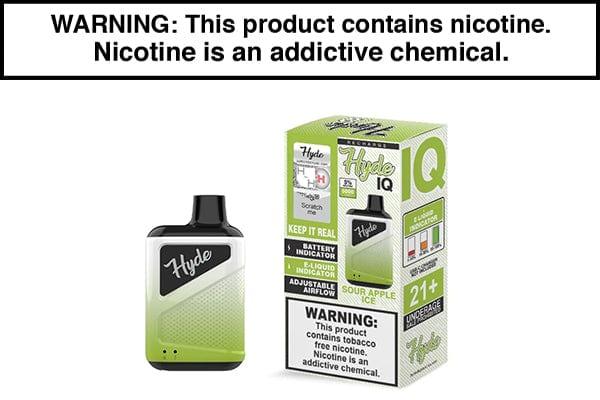 Hyde IQ 5000 Puff Disposable Vape - 8ML - Vape Juice