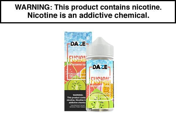 Kiwi Passionfruit Guava Iced by 7 Daze Fusion - 100mL - Vape Juice