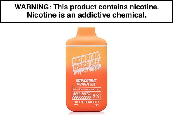 Monster Bar MAX 6000 Puff Disposable Vape - 5% - Vape Juice