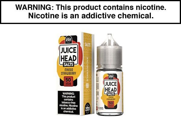 strawberry mango vape juice Cloud Nurdz Iced Salt E-Liquid - Strawberry Mango 30ml