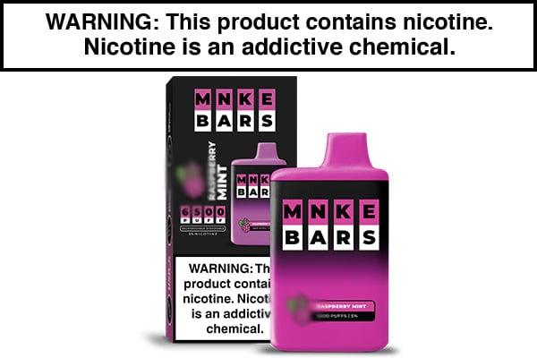 MNKE Bar Disposable Vape - 6500 Puffs - Vape Juice
