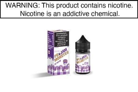 GRAPE BY PB & JAM MONSTER SALT 30ML GRAPE BY PB & JAM MONSTER SALT 30ML