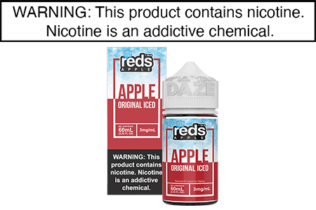 Apple Iced by Reds E Juice - 60ml/100ml Apple Iced by Reds E Juice - 60ml/100ml