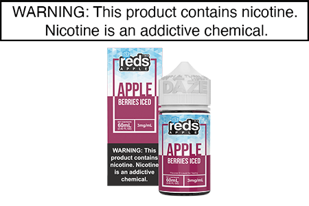 Berries Apple Iced by Reds E Juice - 60ml/100ml Berries Apple Iced by Reds E Juice - 60ml/100ml