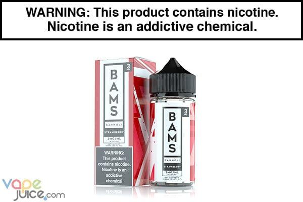 Strawberry Cannoli by Bam's Cannoli - 100ml - Vape Juice
