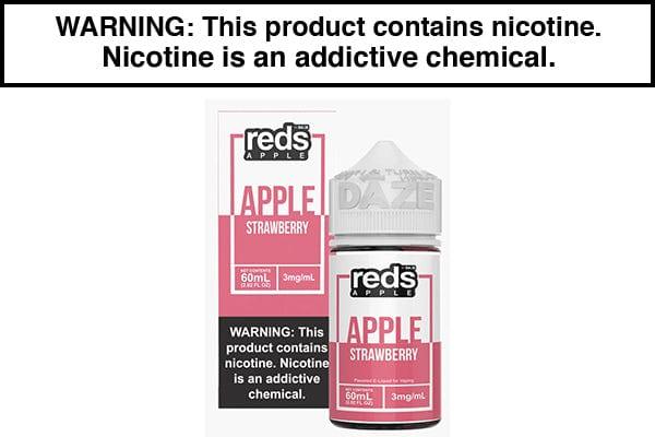 Strawberry Apple by Reds E Juice - 60ml/100ml - Vape Juice