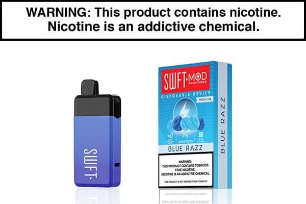 SWFT Mod 5000 Puff Disposable Vape - 5% - Vape Juice
