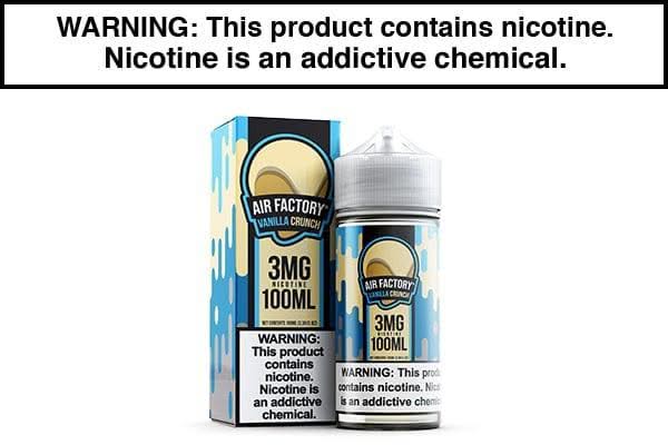 Vanilla Crunch by Air Factory - 100ML - Vape Juice