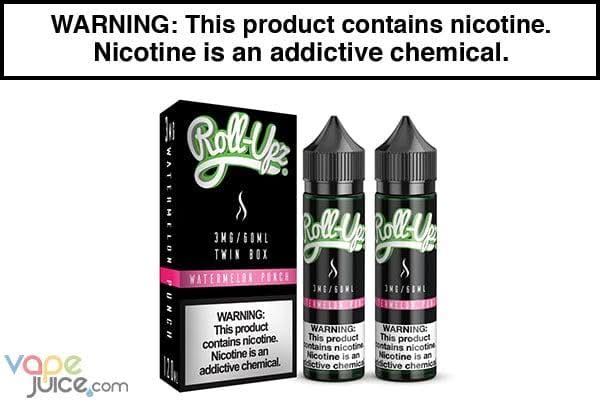 WATERMELON TWIN PACK BY JUICE ROLL UPZ 120ML - Vape Juice