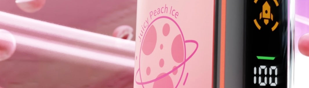 Juicy Peach Ice Geek Bar Flavor