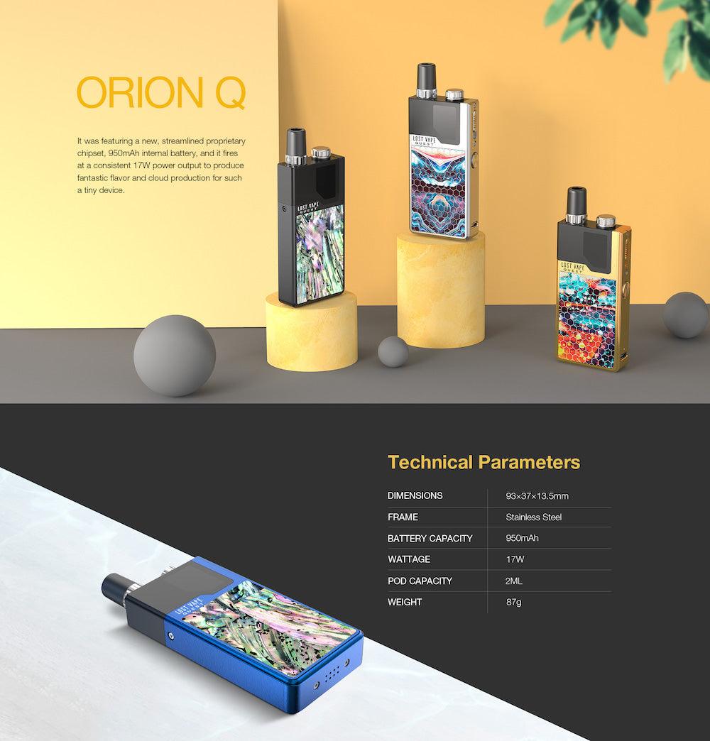 Lost Vape Orion Q Review Guide