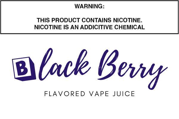 Blackberry Flavored E Juice