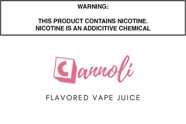 Cannoli Flavored E Juice