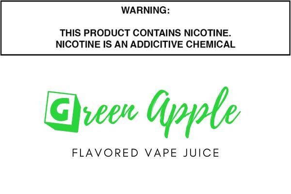 Green Apple Flavored E Juice