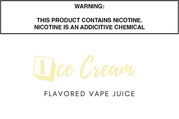 Ice Cream Flavored E Juice