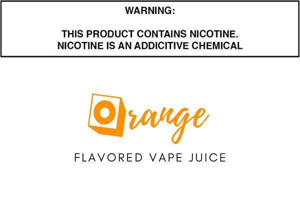 Orange Flavored E Juice