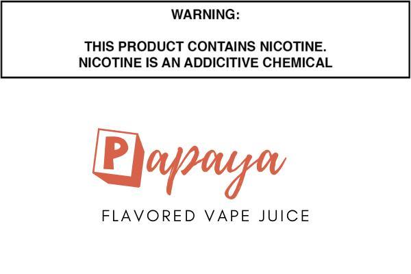 Papaya Flavored E Juice